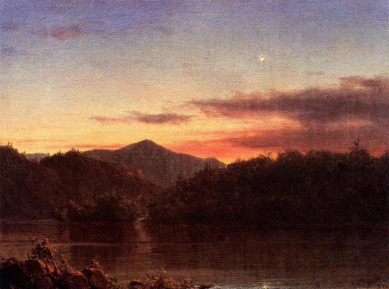 Frederic Edwin Church The Evening Star oil painting picture